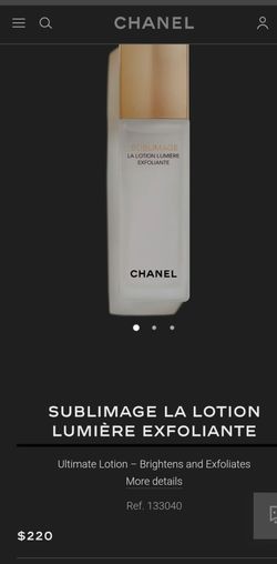 Chanel Sublimage La Lotion Lumière Exfoliante