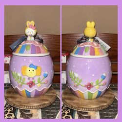 Hello Kitty Easter Egg Canister