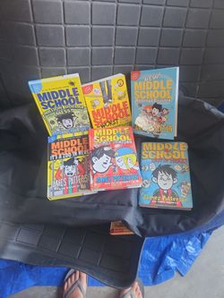 James Patterson Middle SCHOOL SERIES, 6 BOOKS TOTAL