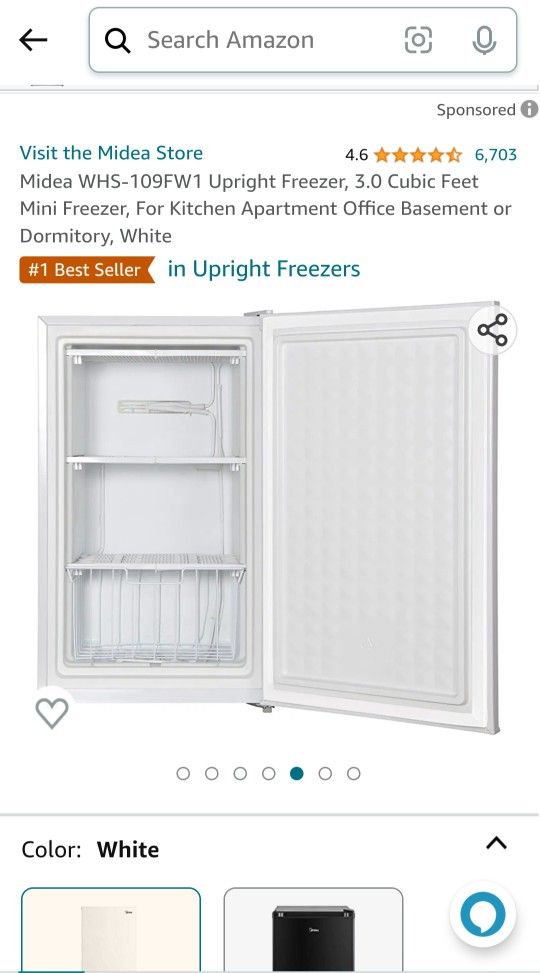 Midea Upright Freezer for Sale in Everett, WA OfferUp