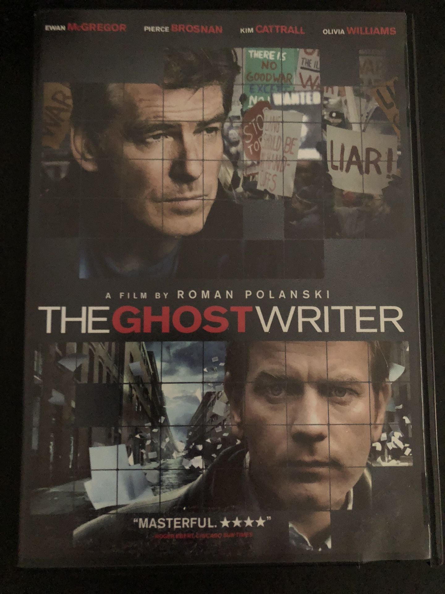 Ghost Writer DVD Pierce Brosnan Ewan McGregor