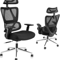 black back support office chair 