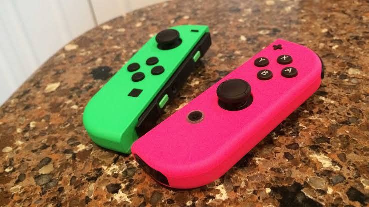 Splatoon Nintendo Switch Joy Cons