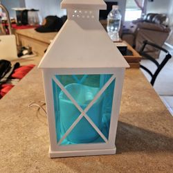 Flameless LED Pillar Candle Lantern