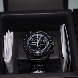 Omega mission to the moon phase watch