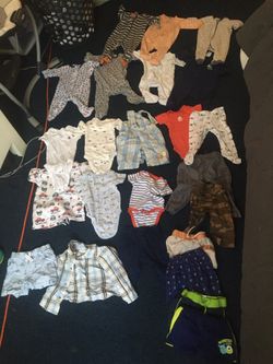 Baby boy clothes 0-3 months