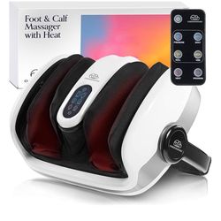 Cloud Massage Shiatsu Foot Massager with Heat – Deep Kneading for Pain Relief – Circulation & Relaxation – Ideal for Plantar