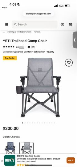Yeti camp chair