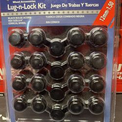 WHITE  KNIGHT  LUG-N- LOCK KIT  HEX SIZE3/4  12mm -1.50  New 