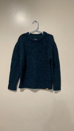 Small Abercrombie Kids Blue Green Knit Sweater Size 5/6 
