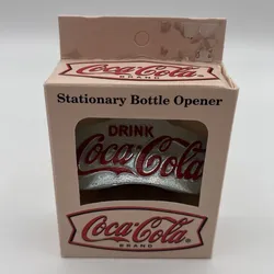 Vintage coca cola bottle openers total 4 New never used located in palm springs ca