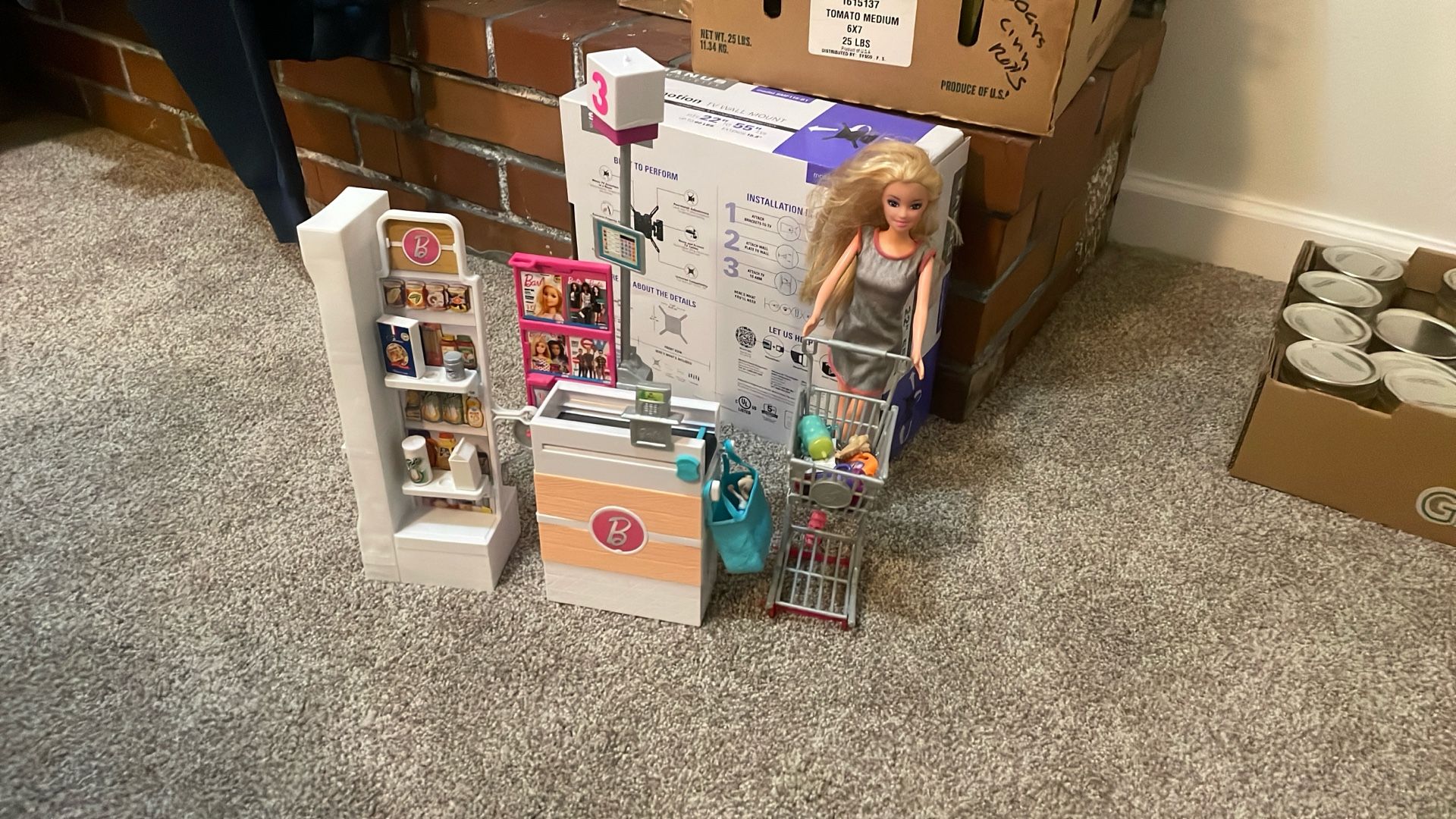 Barbie Supermarket