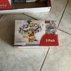 Pokemon Prismatic Evolutions Bundle From Costco