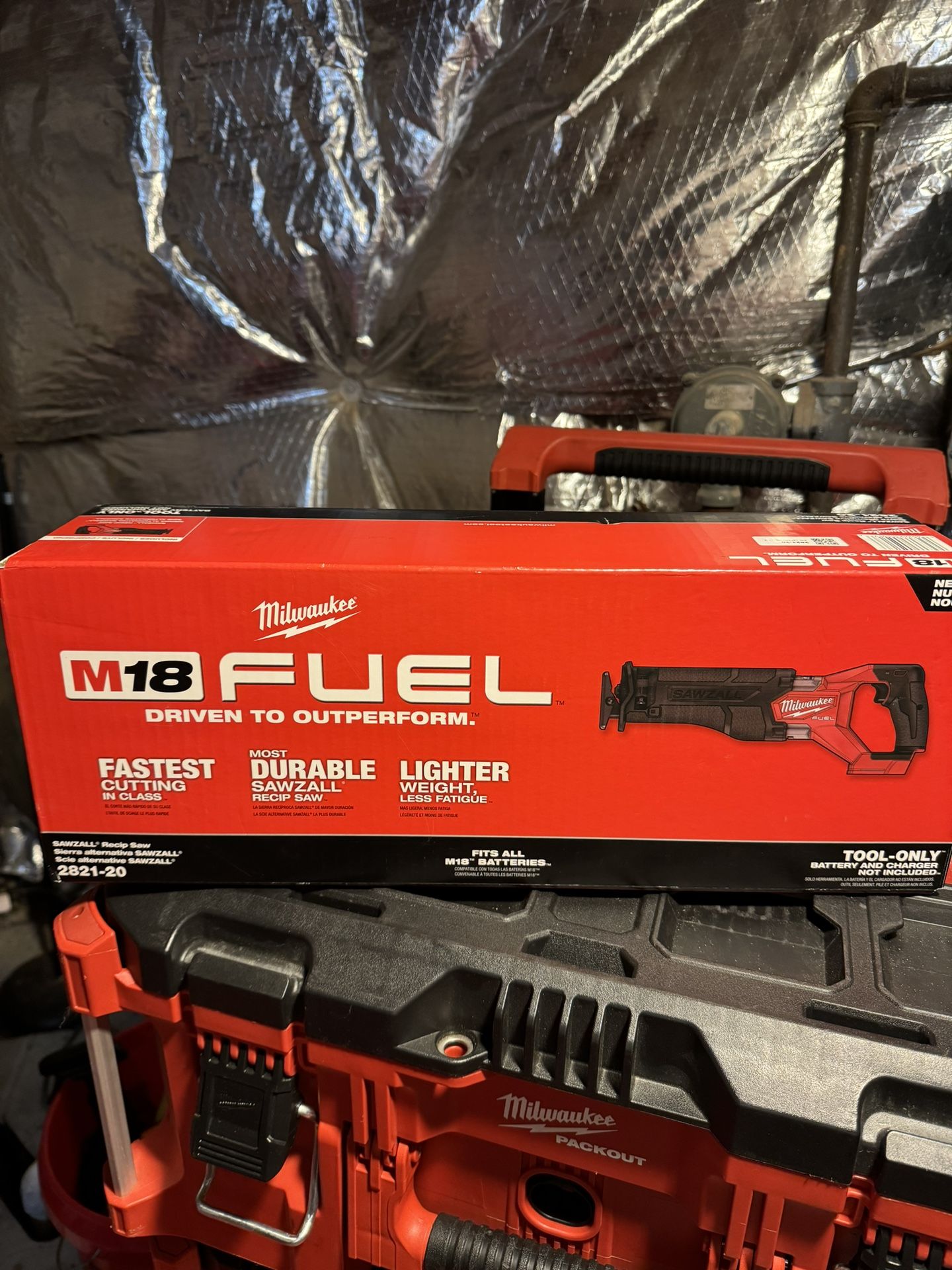 M18 FUEL™ SAWZALL Recip Saw Tool Only