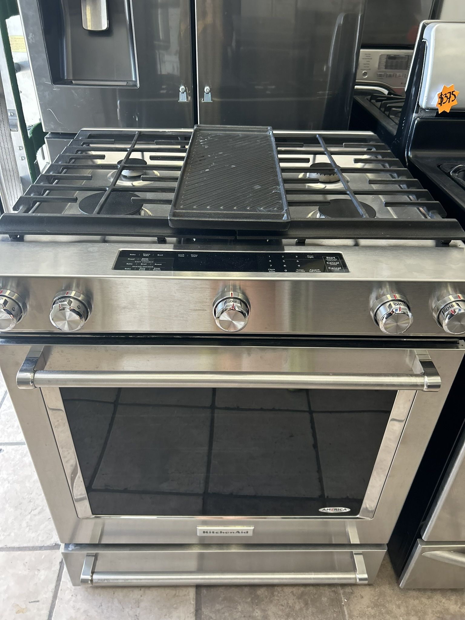 KitchenAid Stainless Steel Stove (delivery+install Available) Width 30”