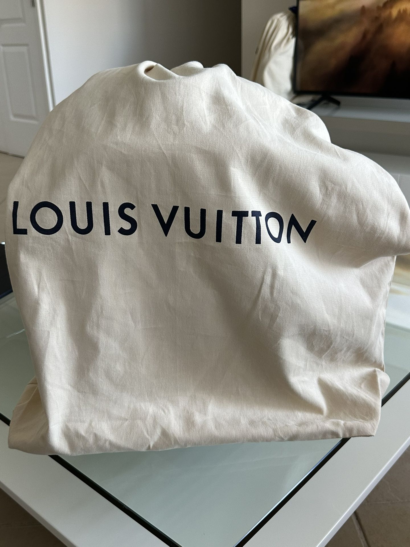 Louis Vuitton Large Drawstring Dust Bag