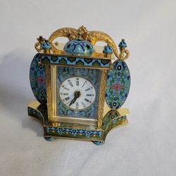 Cloisonne Clock