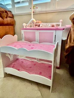 Battat Wood High quality baby center and KidKraft bunk bed