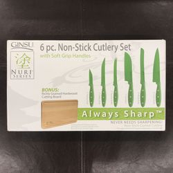 Ginsu Nuri Series 6pc Non-Stick Cutlery Set
