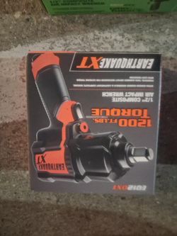 Brand new- EARTHQUAKE IMPACT WRENCH