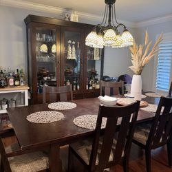 Dining Table and China Cabinet 