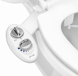 Luxe Bidet Neo 120 - Bidet Attachment for Toilet Seat, White