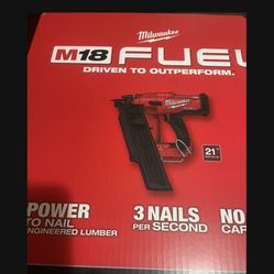 Milwaukee M18 FUEL 3-1/2 in. 18-Volt 21-Degree Lithium-Ion Brushless Cordless Framing Nailer (Tool-Only)