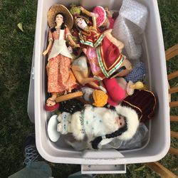 Box Of Dolls for A Collector 