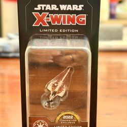 Star Wars: X-Wing Delta-7 Aethersprite Expansion Pack, specifically a limited edition 2022 Convention Exclusive for Star Wars Celebration Anaheim