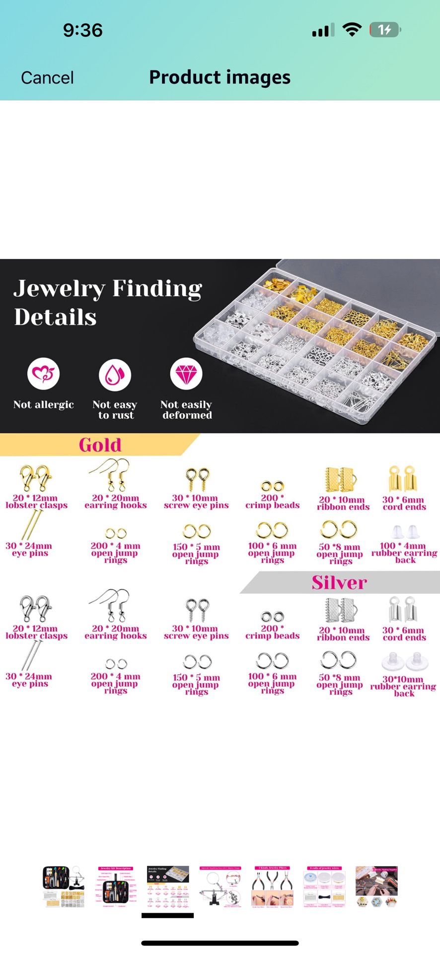 Jewelry Making Supplies Kit