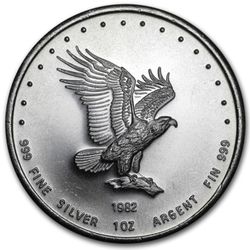 1982 Monex Silver Eagle For Trade