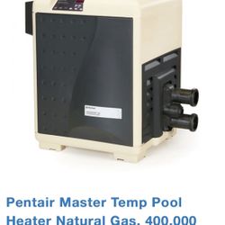 Swimming Pool And spa Heater 400,000 Btu Pentair 