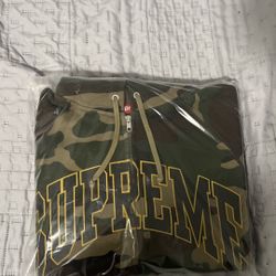 Supreme Camo Zip Up