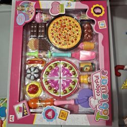 Toy Time Kids' Pretend Play Assorted Food Set