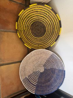 African baskets set of 2