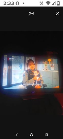 Sony Bravia 55 inch Flat Screen TV with remote control in great condition.