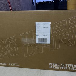 ASUS ROG Strix 27” 1440P USB-C HDR Gaming Monitor XG27ACMG) - QHD (2560x1440), 270Hz, 1ms, Fast IPS