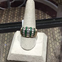 Lady’s Yellow Gold 14Karat Antique Fashion Ring Size 8.5