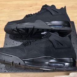 Air Jordan 4 Retro Black Cat size 10