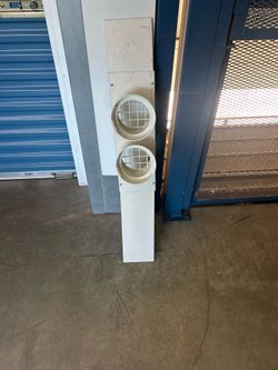 Dual hose portable air conditioner part