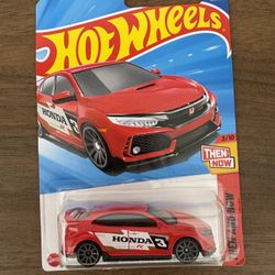 Brand New Unopened Hot Wheels Diecast Car Collectible Red 2018 Honda Civic Type R
