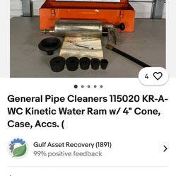 Water Ram Set $350