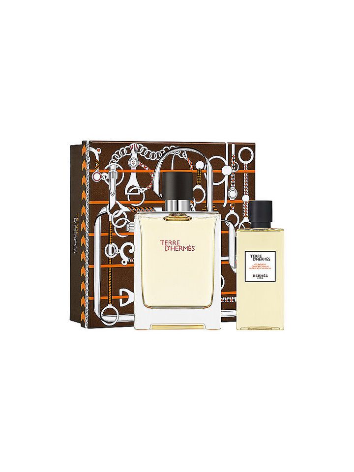 HERMES TERRE D HERMES MEN 2 PIECE GIFT SET EDT ( 3.3 EDT + 2.7 SG
