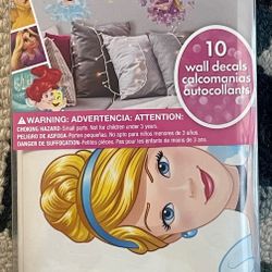 Princess Wall stickers 10 Pieces