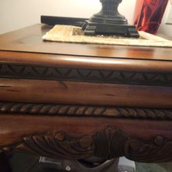 Ashley Furniture Brown Wood Coffee Table 