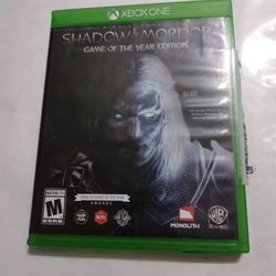 Xbox One Game Shadow Off Mordor Game Of The Year Edition Used