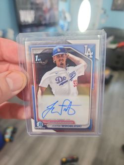 Justin Wrobleski auto Bowman 1st