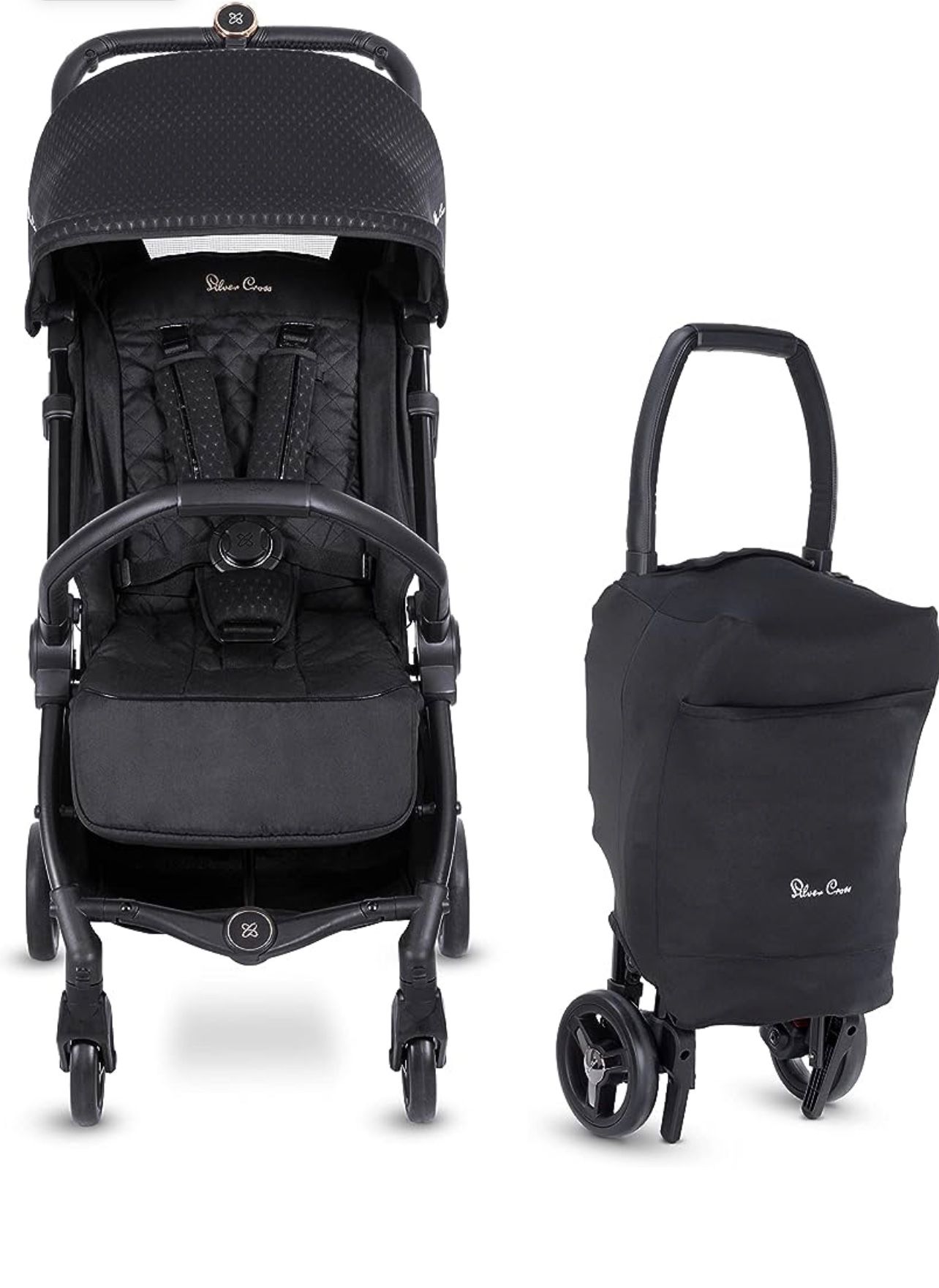Silver Cross Jet3 Stroller - New - Airline Approved / Disney Approved
