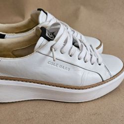 Cole Haan - white leather shoes - women 6.5