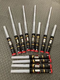 12 Lightsabers Jedi Star Wars Rave Music Halloween Party